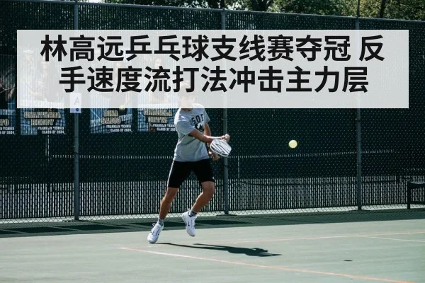 林高远乒乓球支线赛夺冠 反手速度流打法冲击主力层